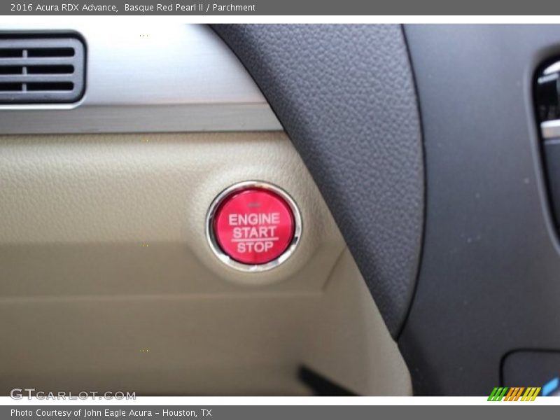 Basque Red Pearl II / Parchment 2016 Acura RDX Advance