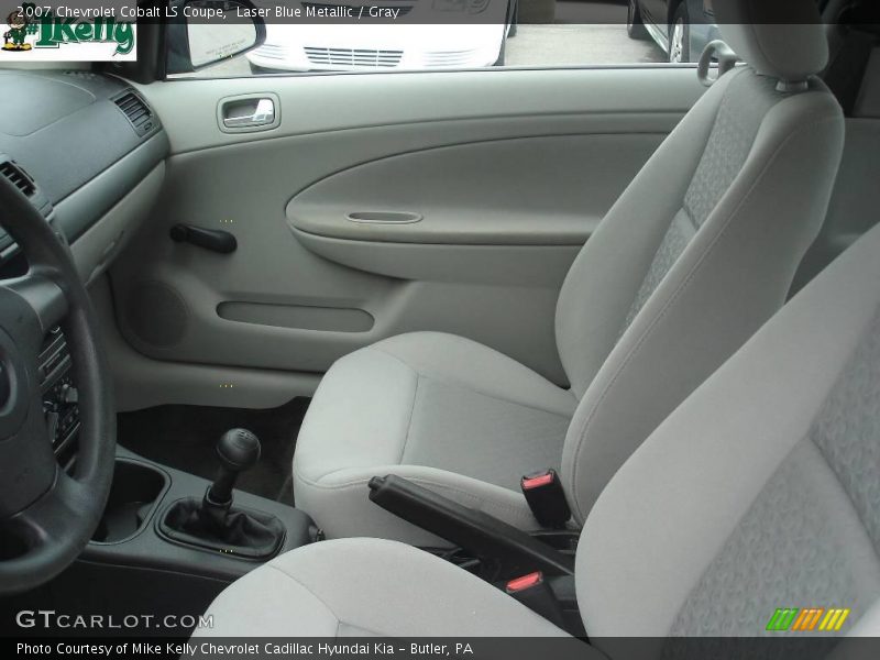 Laser Blue Metallic / Gray 2007 Chevrolet Cobalt LS Coupe
