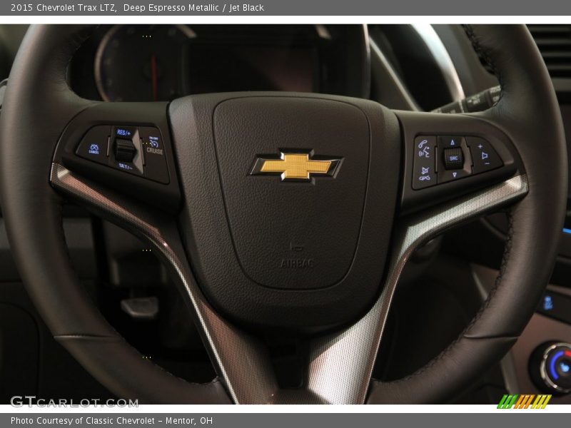Deep Espresso Metallic / Jet Black 2015 Chevrolet Trax LTZ