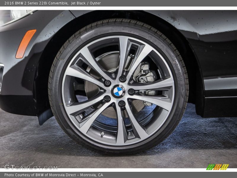 Jet Black / Oyster 2016 BMW 2 Series 228i Convertible