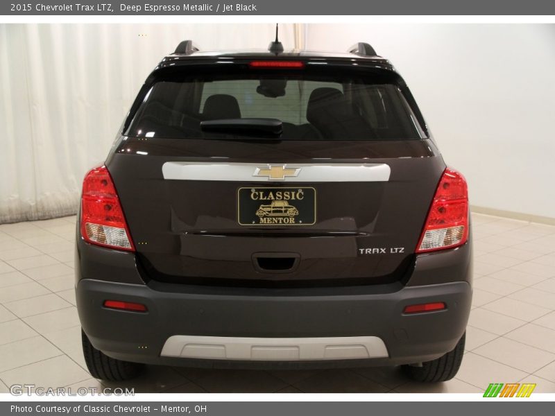 Deep Espresso Metallic / Jet Black 2015 Chevrolet Trax LTZ