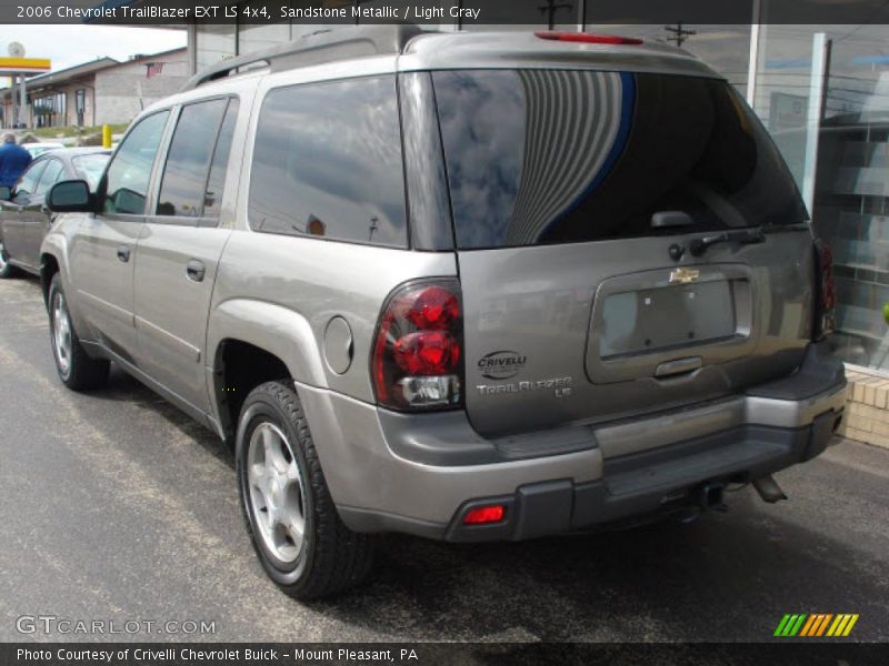 Sandstone Metallic / Light Gray 2006 Chevrolet TrailBlazer EXT LS 4x4