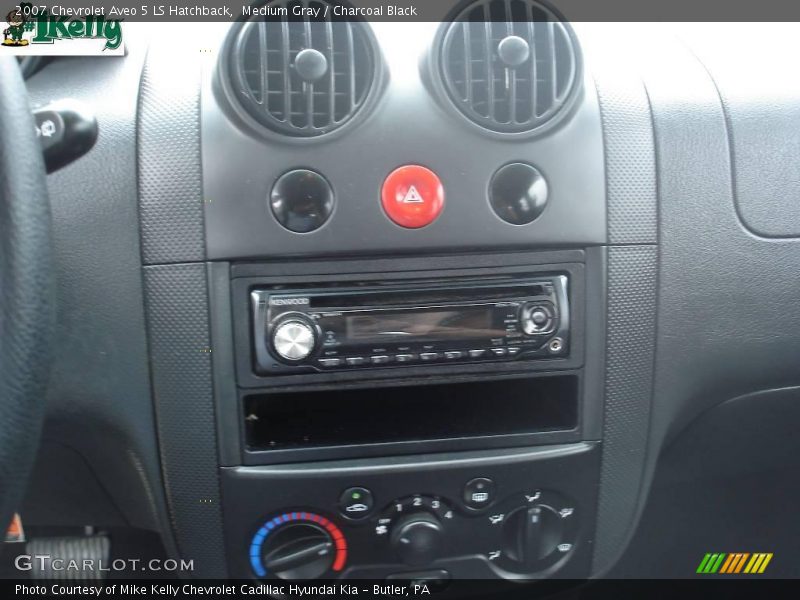 Medium Gray / Charcoal Black 2007 Chevrolet Aveo 5 LS Hatchback