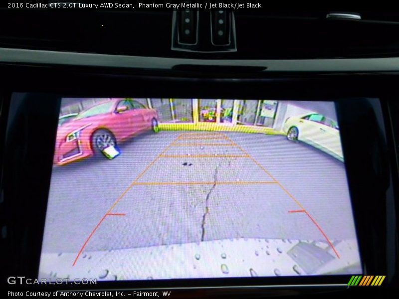 Phantom Gray Metallic / Jet Black/Jet Black 2016 Cadillac CTS 2.0T Luxury AWD Sedan