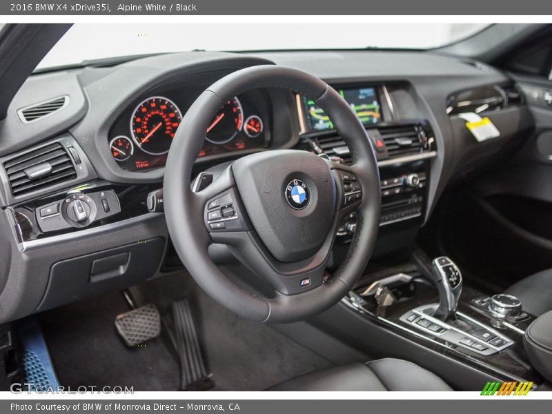 Alpine White / Black 2016 BMW X4 xDrive35i