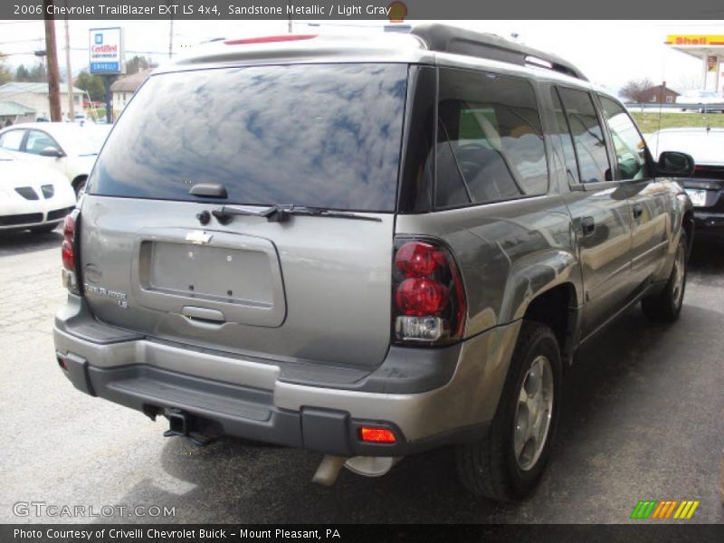 Sandstone Metallic / Light Gray 2006 Chevrolet TrailBlazer EXT LS 4x4