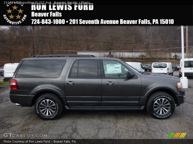 Magnetic Metallic / Ebony 2016 Ford Expedition EL XLT 4x4