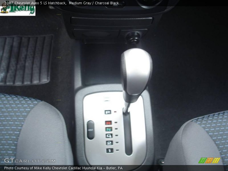 Medium Gray / Charcoal Black 2007 Chevrolet Aveo 5 LS Hatchback