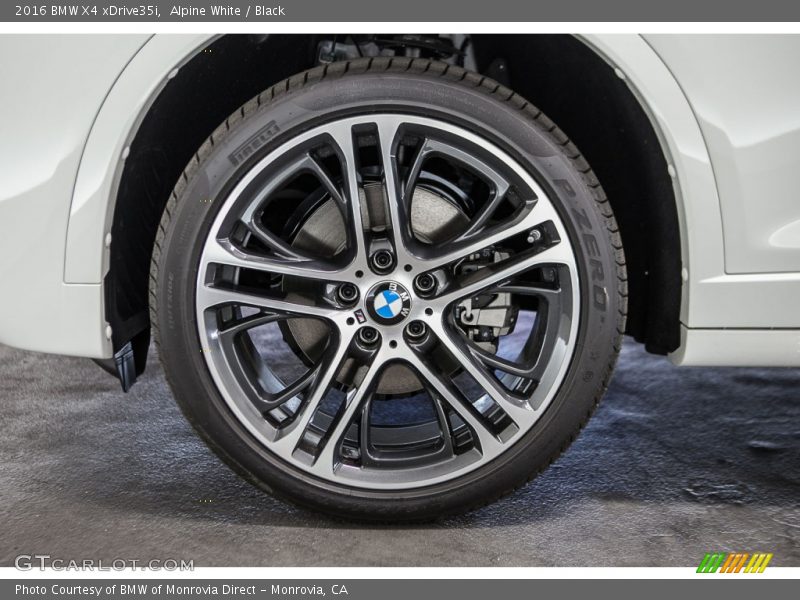 Alpine White / Black 2016 BMW X4 xDrive35i