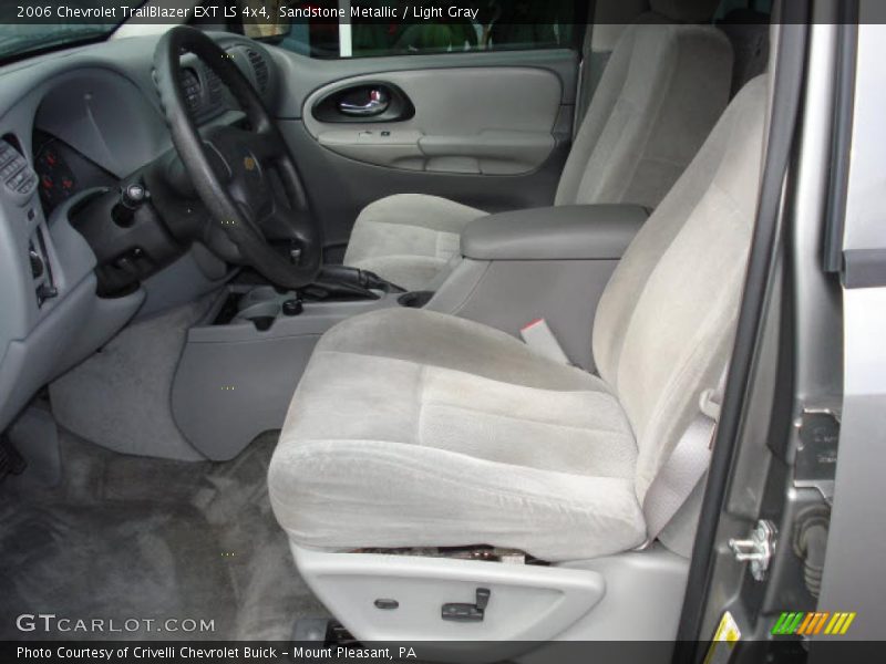 Sandstone Metallic / Light Gray 2006 Chevrolet TrailBlazer EXT LS 4x4