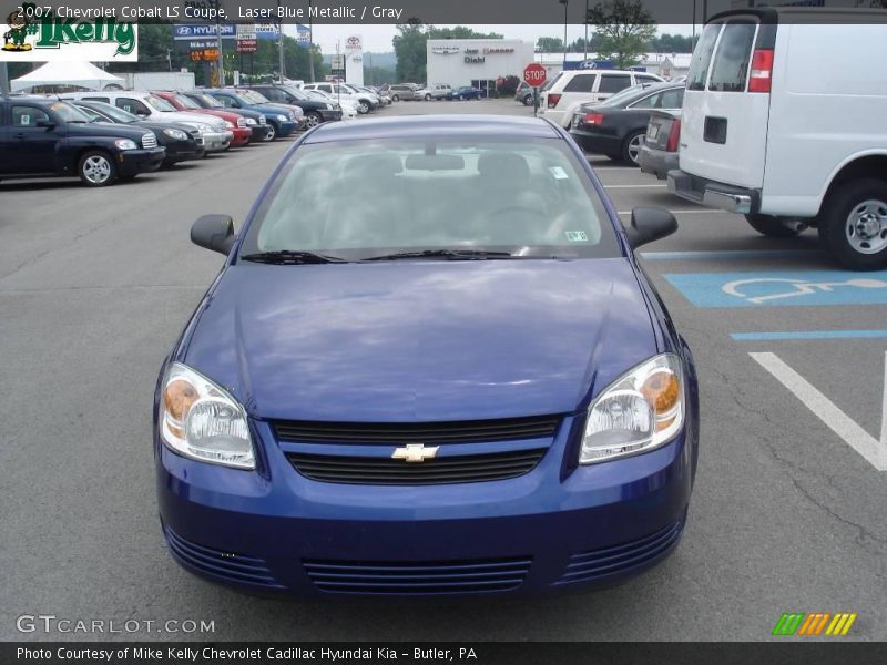 Laser Blue Metallic / Gray 2007 Chevrolet Cobalt LS Coupe