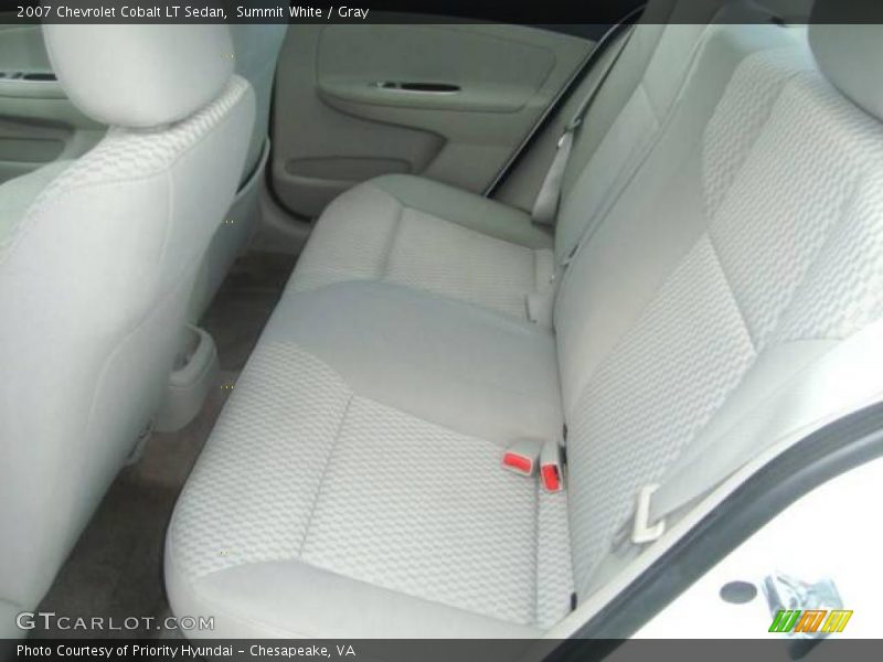 Summit White / Gray 2007 Chevrolet Cobalt LT Sedan