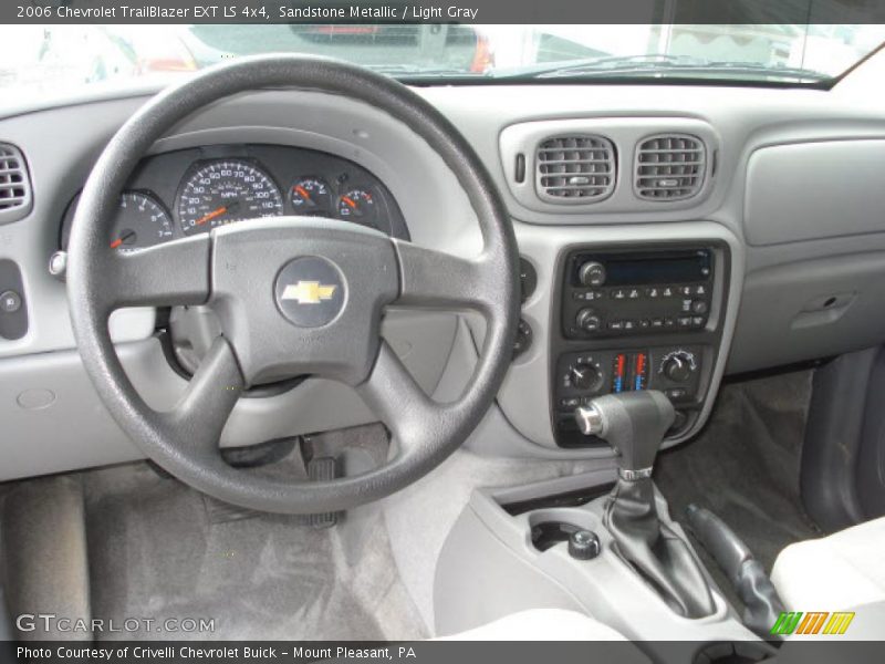 Sandstone Metallic / Light Gray 2006 Chevrolet TrailBlazer EXT LS 4x4