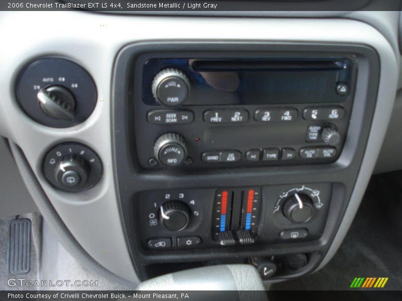 Sandstone Metallic / Light Gray 2006 Chevrolet TrailBlazer EXT LS 4x4