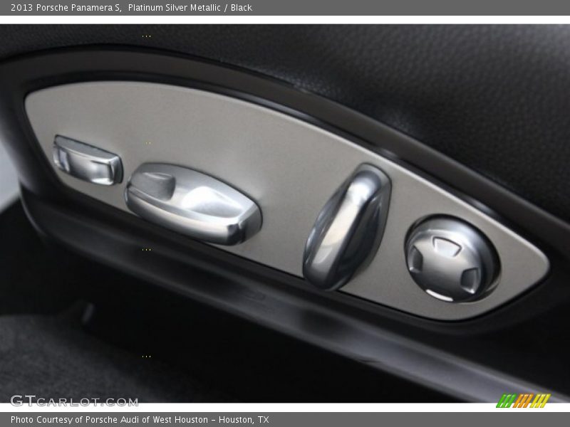 Platinum Silver Metallic / Black 2013 Porsche Panamera S