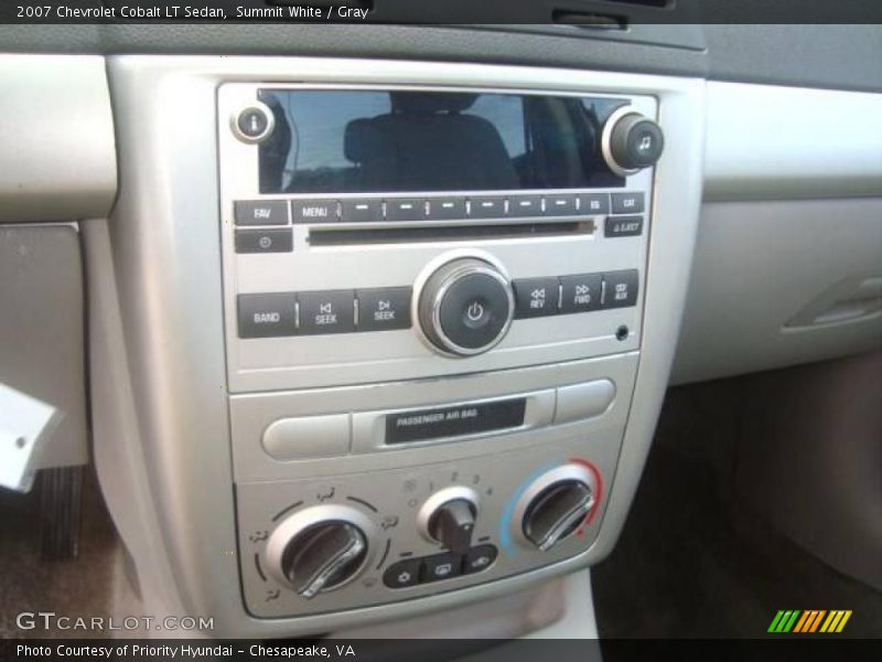 Summit White / Gray 2007 Chevrolet Cobalt LT Sedan