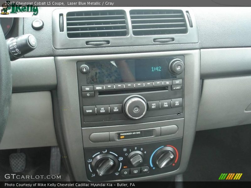 Laser Blue Metallic / Gray 2007 Chevrolet Cobalt LS Coupe