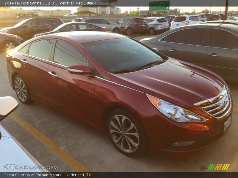 Front 3/4 View of 2014 Sonata SE 2.0T