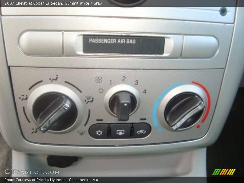 Summit White / Gray 2007 Chevrolet Cobalt LT Sedan