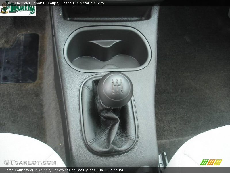 Laser Blue Metallic / Gray 2007 Chevrolet Cobalt LS Coupe