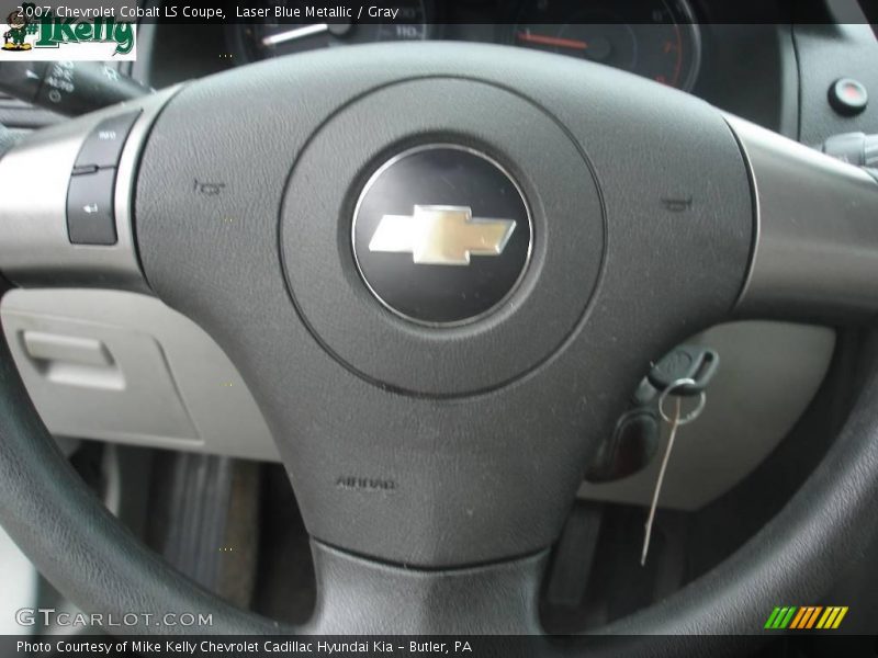 Laser Blue Metallic / Gray 2007 Chevrolet Cobalt LS Coupe