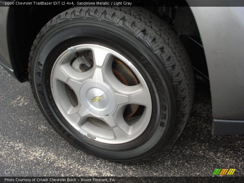Sandstone Metallic / Light Gray 2006 Chevrolet TrailBlazer EXT LS 4x4