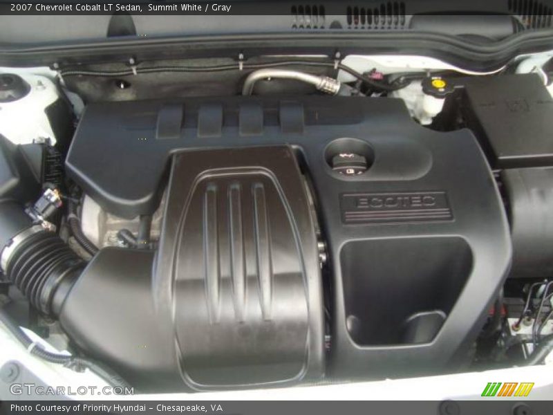 Summit White / Gray 2007 Chevrolet Cobalt LT Sedan
