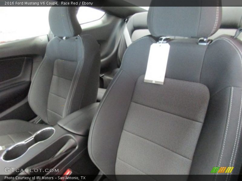 Race Red / Ebony 2016 Ford Mustang V6 Coupe