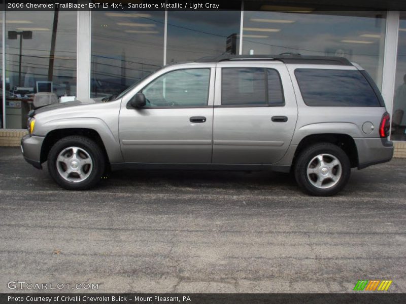Sandstone Metallic / Light Gray 2006 Chevrolet TrailBlazer EXT LS 4x4