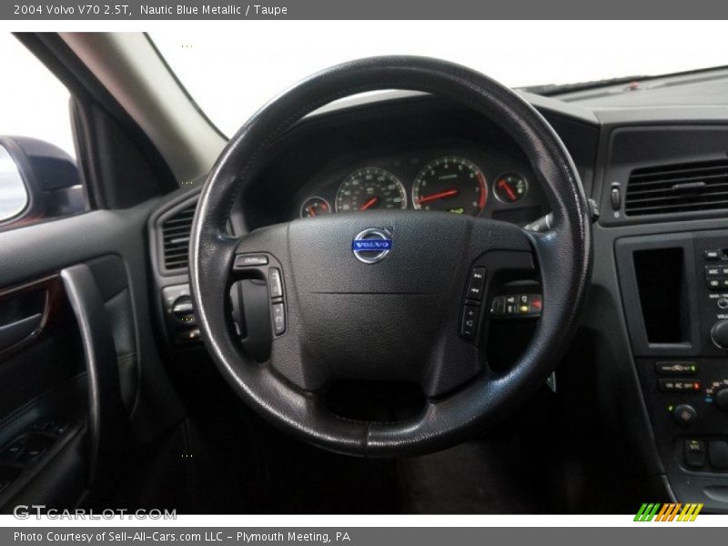 Nautic Blue Metallic / Taupe 2004 Volvo V70 2.5T
