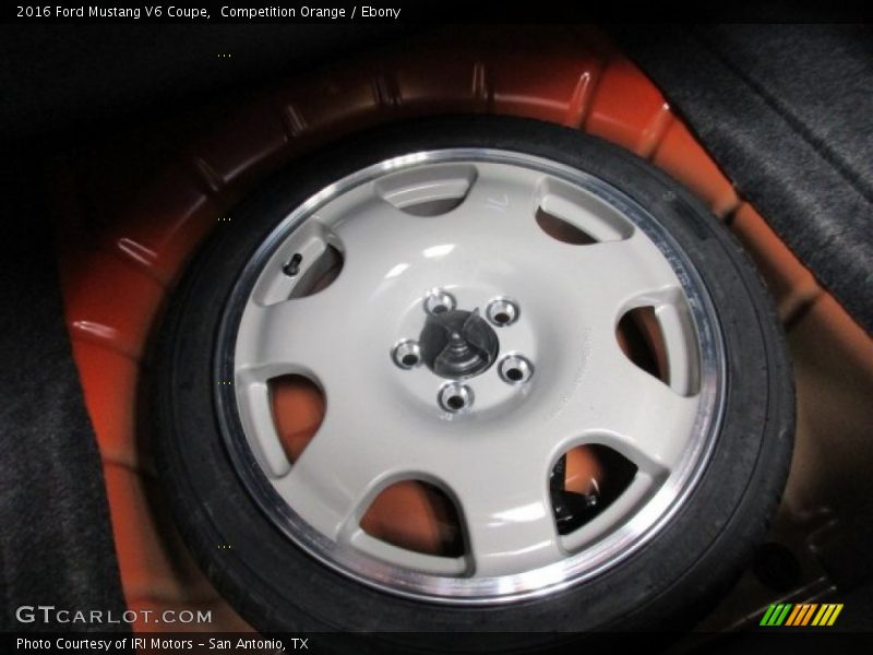 Competition Orange / Ebony 2016 Ford Mustang V6 Coupe