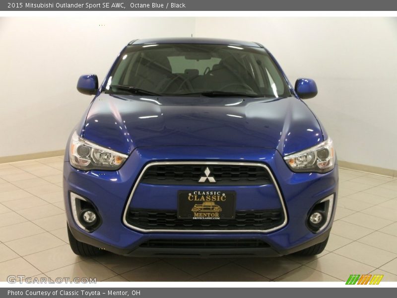 Octane Blue / Black 2015 Mitsubishi Outlander Sport SE AWC