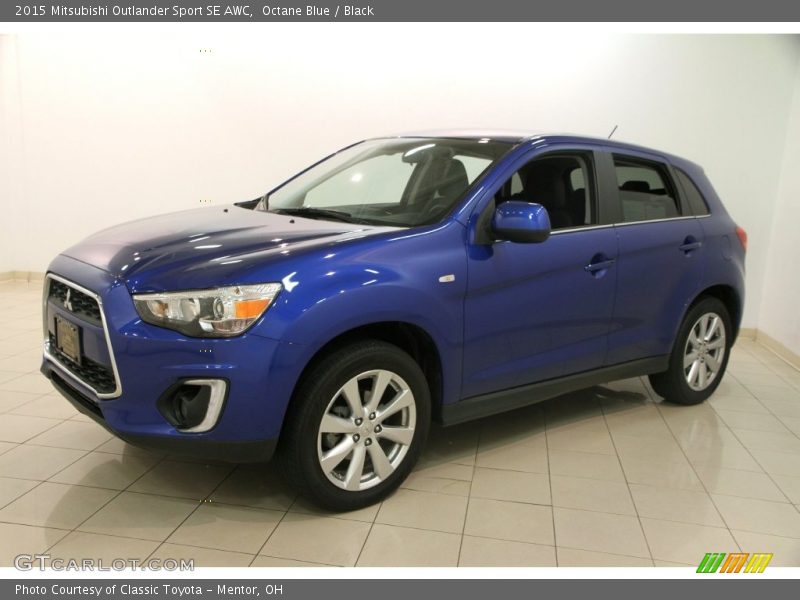 Octane Blue / Black 2015 Mitsubishi Outlander Sport SE AWC