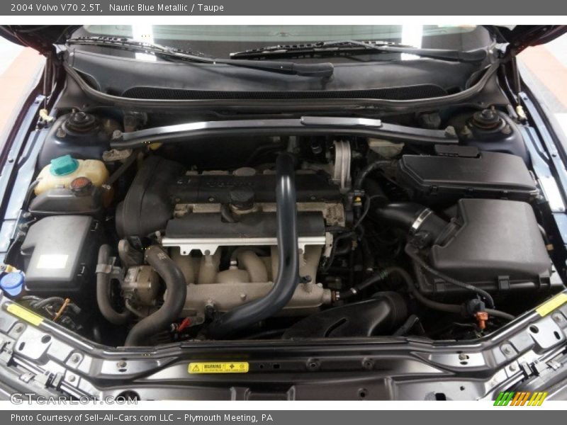 Nautic Blue Metallic / Taupe 2004 Volvo V70 2.5T
