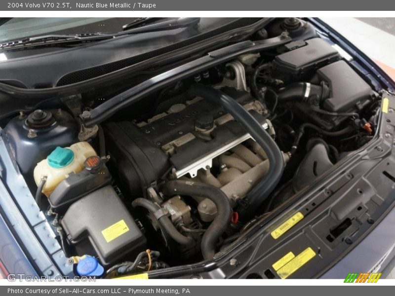 Nautic Blue Metallic / Taupe 2004 Volvo V70 2.5T