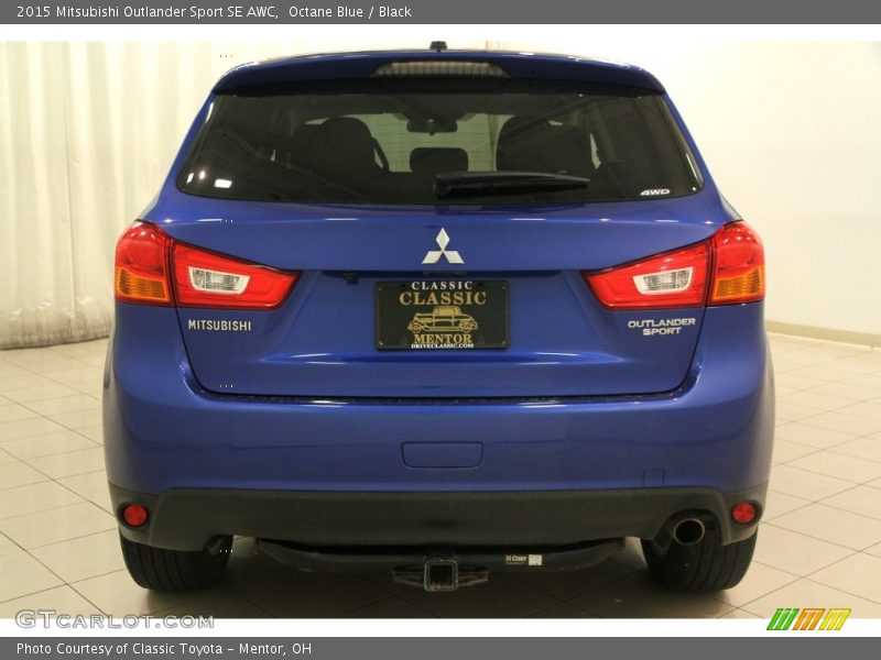 Octane Blue / Black 2015 Mitsubishi Outlander Sport SE AWC