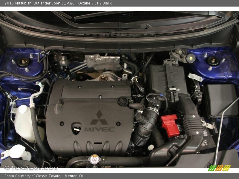 Octane Blue / Black 2015 Mitsubishi Outlander Sport SE AWC