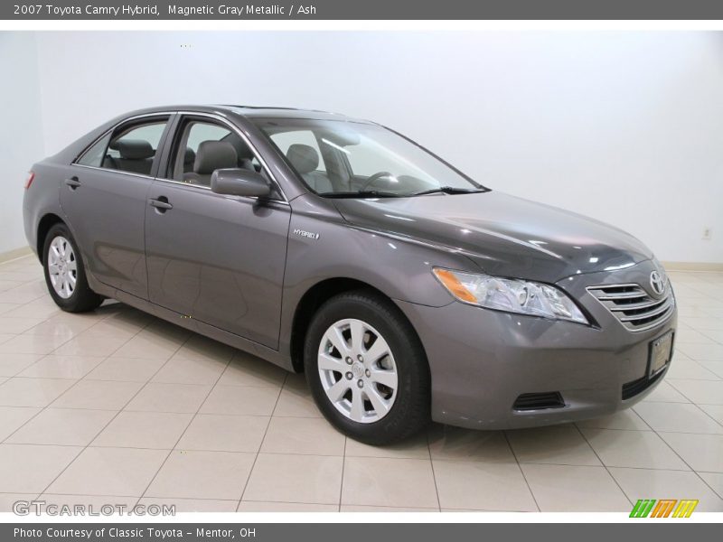 Magnetic Gray Metallic / Ash 2007 Toyota Camry Hybrid
