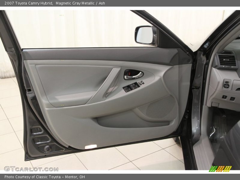 Magnetic Gray Metallic / Ash 2007 Toyota Camry Hybrid