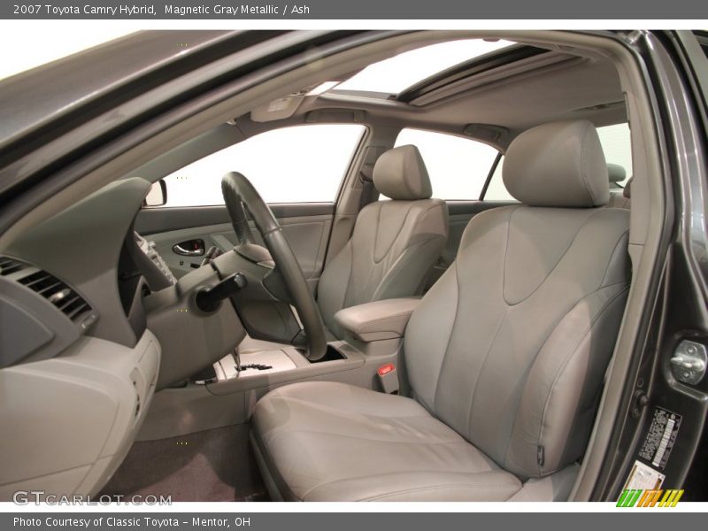 Magnetic Gray Metallic / Ash 2007 Toyota Camry Hybrid