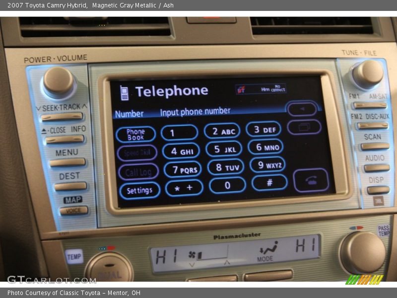 Magnetic Gray Metallic / Ash 2007 Toyota Camry Hybrid