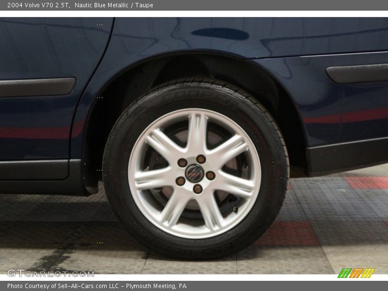 Nautic Blue Metallic / Taupe 2004 Volvo V70 2.5T