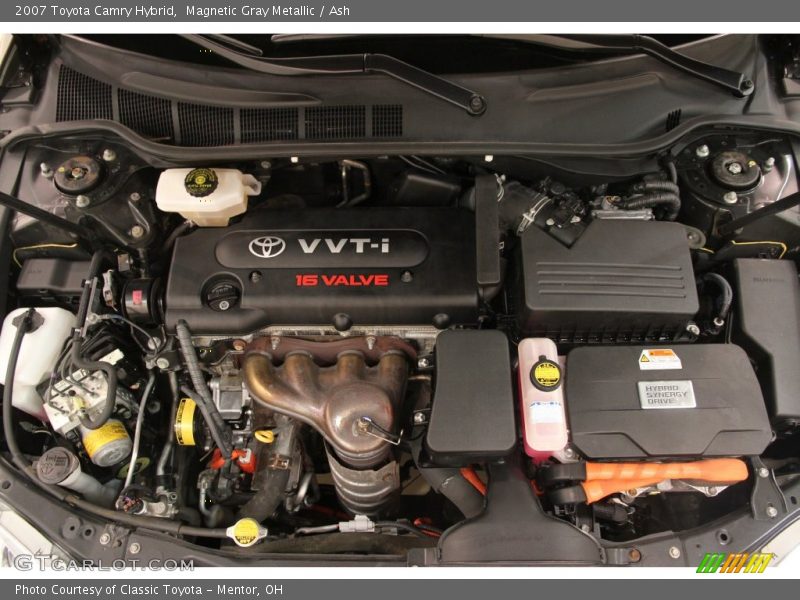Magnetic Gray Metallic / Ash 2007 Toyota Camry Hybrid