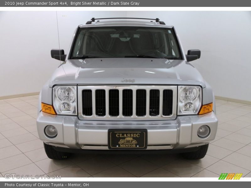 Bright Silver Metallic / Dark Slate Gray 2010 Jeep Commander Sport 4x4