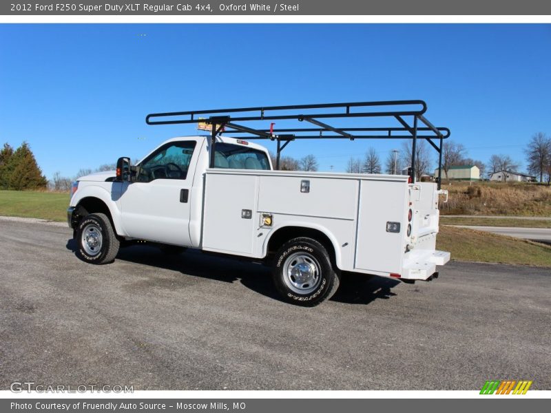 Oxford White / Steel 2012 Ford F250 Super Duty XLT Regular Cab 4x4