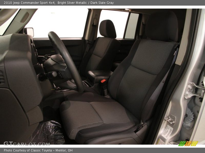 Bright Silver Metallic / Dark Slate Gray 2010 Jeep Commander Sport 4x4