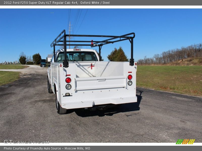 Oxford White / Steel 2012 Ford F250 Super Duty XLT Regular Cab 4x4