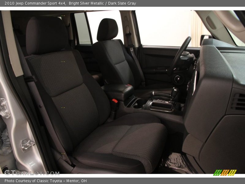 Bright Silver Metallic / Dark Slate Gray 2010 Jeep Commander Sport 4x4