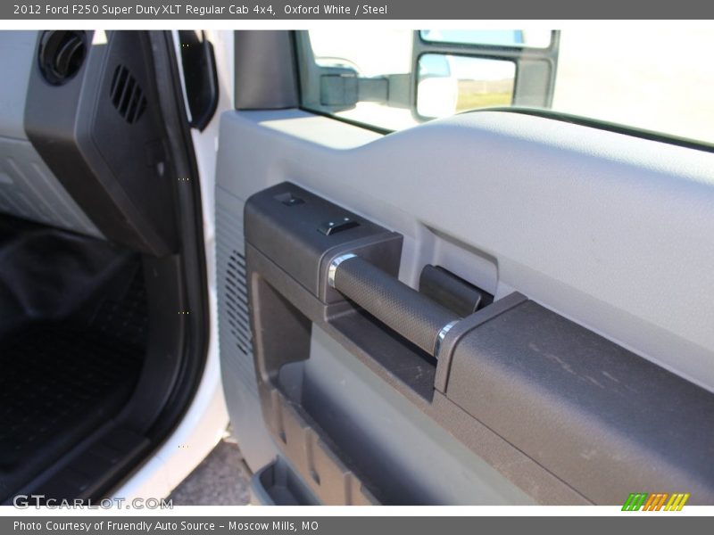 Oxford White / Steel 2012 Ford F250 Super Duty XLT Regular Cab 4x4