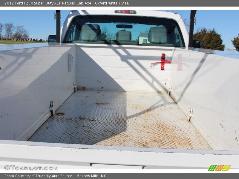 Oxford White / Steel 2012 Ford F250 Super Duty XLT Regular Cab 4x4